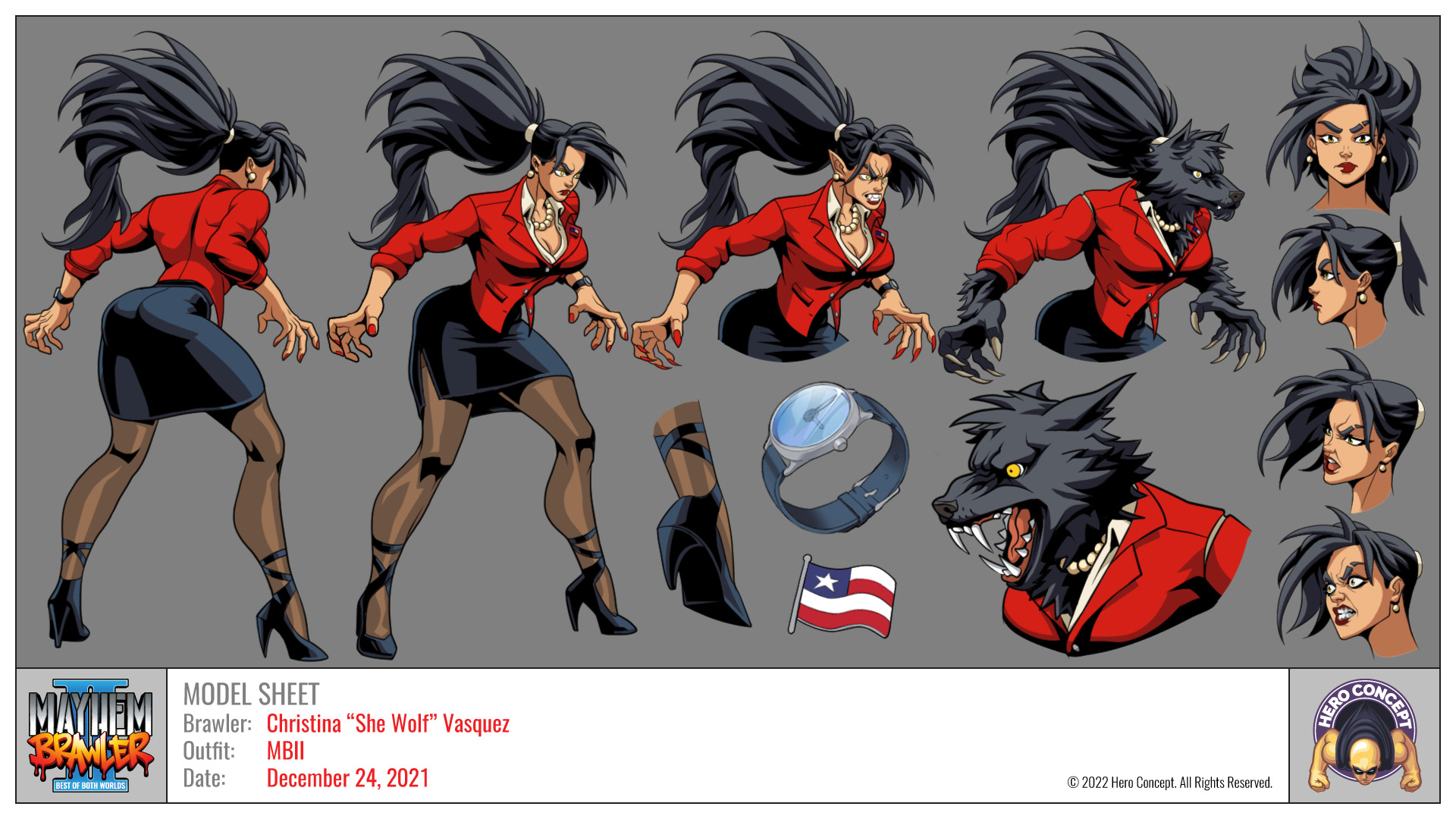 Mayhem Brawler : II She Wolf