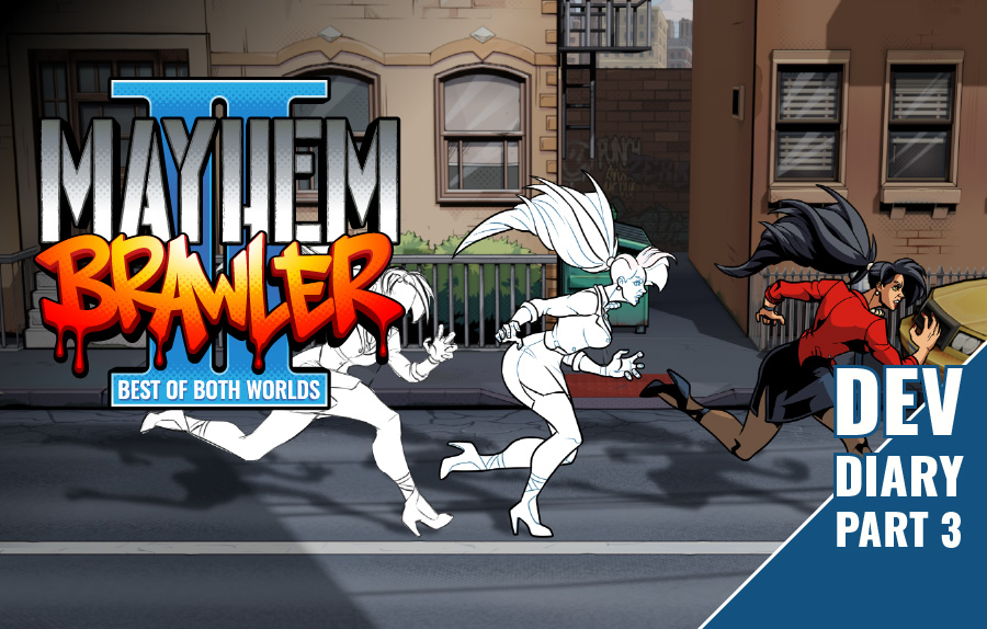 Mayhem Brawler II Developer Diary 3: Character Animations