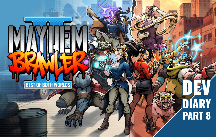 Mayhem Brawler II Dev Diary #8 - The Cover